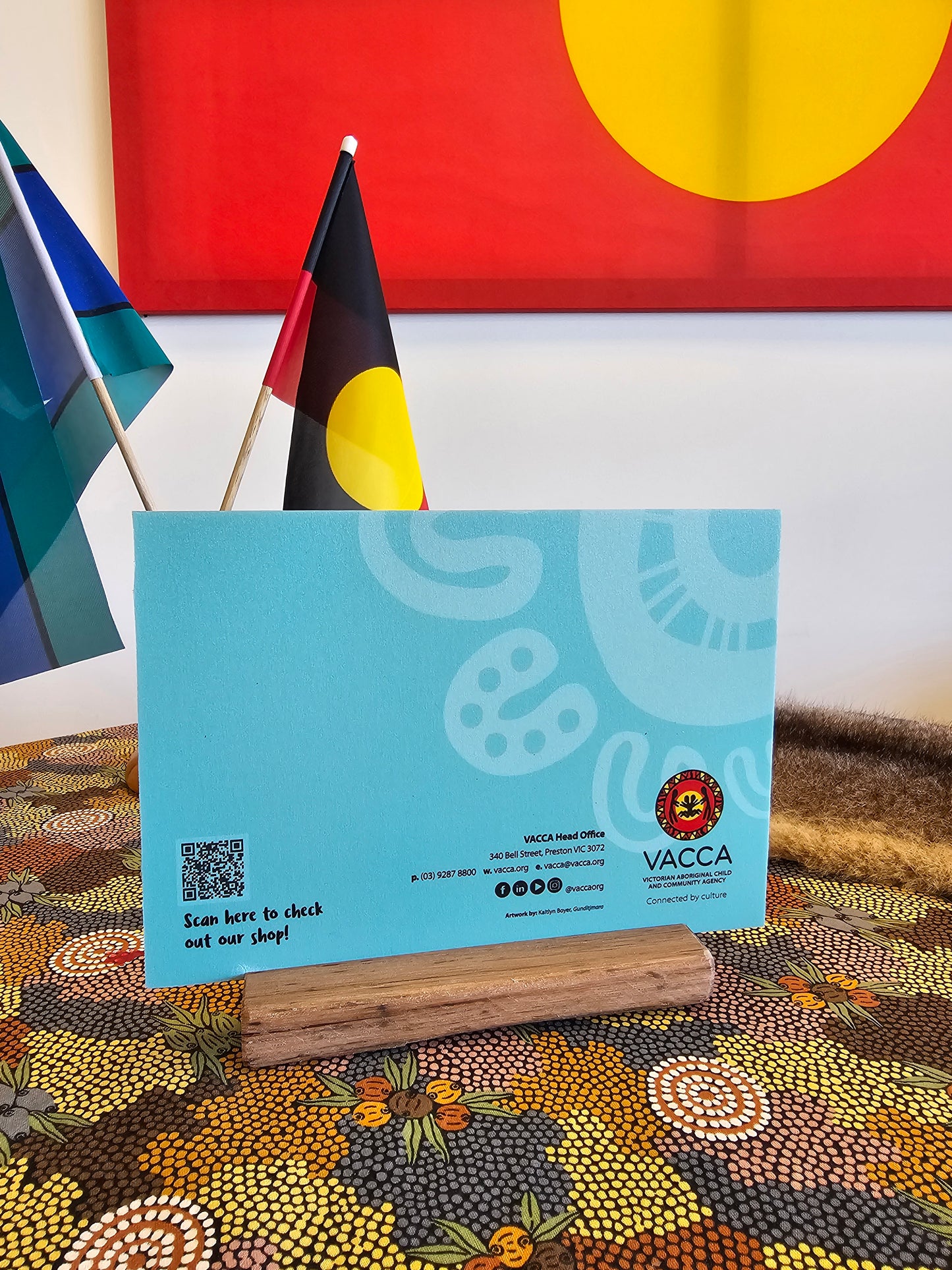 VACCA - Acknowledgement of Country Plaque (PCV - matt finish)