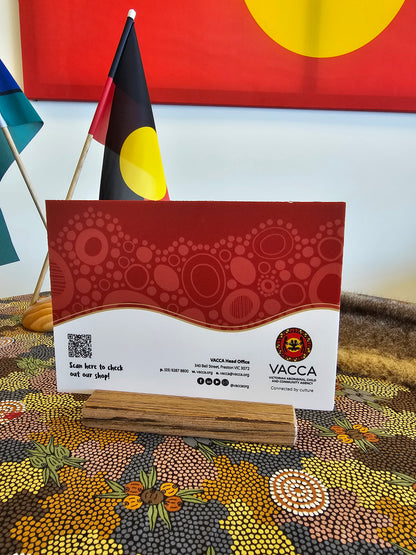 VACCA - Acknowledgement of Country Plaque (PCV - matt finish)
